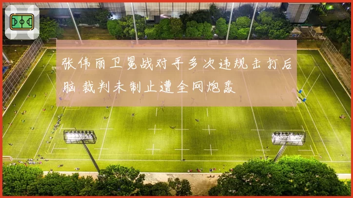 张伟丽卫冕战对手多次违规击打后脑 裁判未制止遭全网炮轰