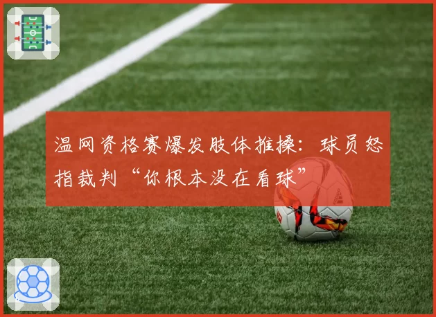 温网资格赛爆发肢体推搡：球员怒指裁判“你根本没在看球”